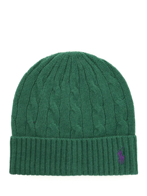 Polo Ralph Lauren Green Beanies