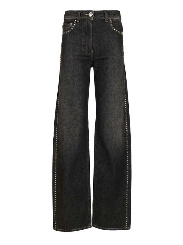 Versace Black Denim Pants