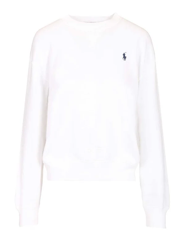 Polo Ralph Lauren White Sweatshirts
