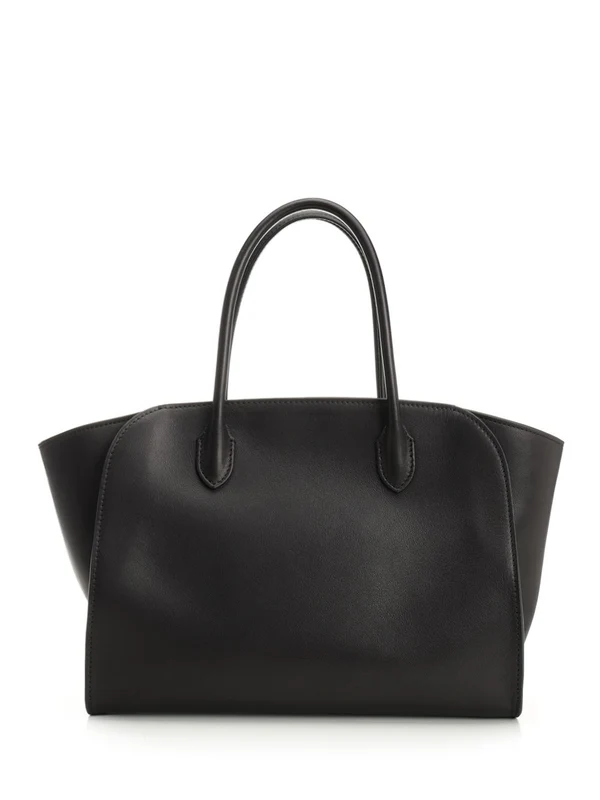 The Row Black Tote Bags