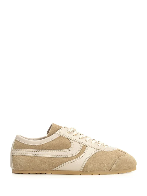 Dries Van Noten Beige Low Top Sneakers