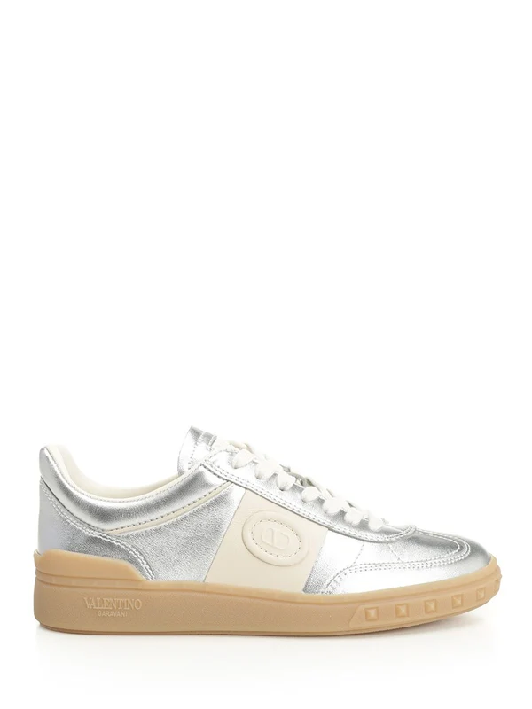 Valentino Silver Low Top Sneakers