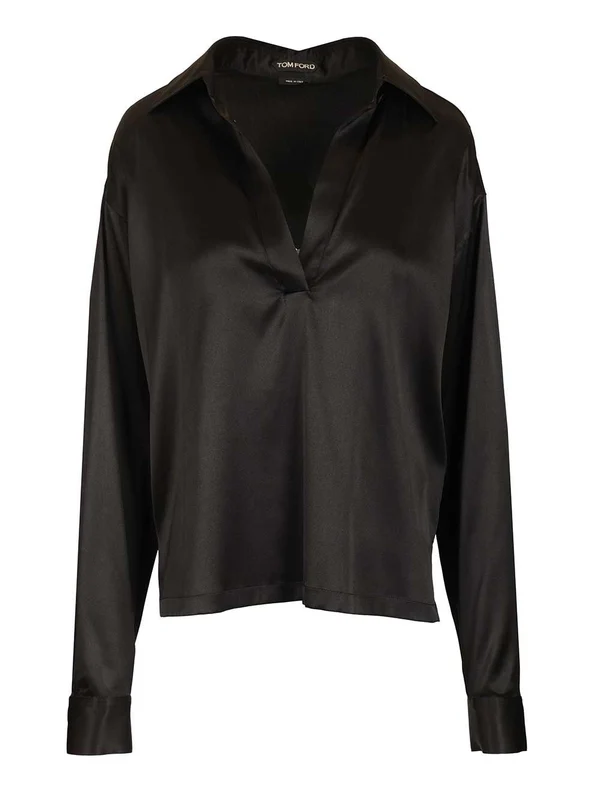 Tom Ford Black Polo Shirts