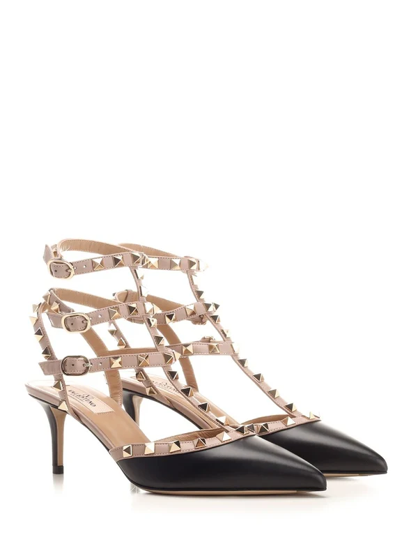Valentino Black Sandal Heels - Image 2