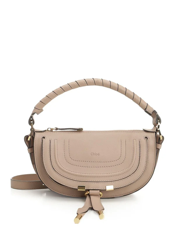 Chloe Beige Crossbody & Shoulder Bags