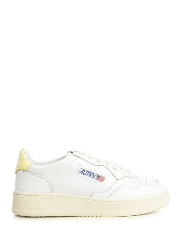 Autry White Low Top Sneakers