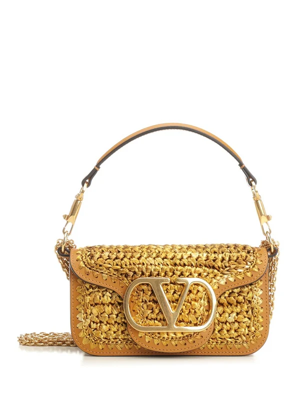 Valentino Gold Crossbody & Shoulder Bags