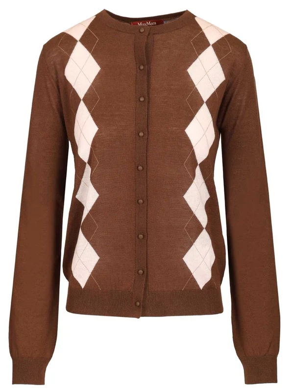 Max Mara Studio Brown Cardigans