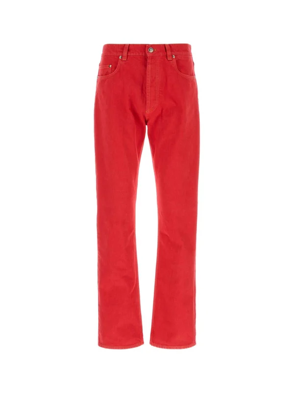Versace Red Trousers