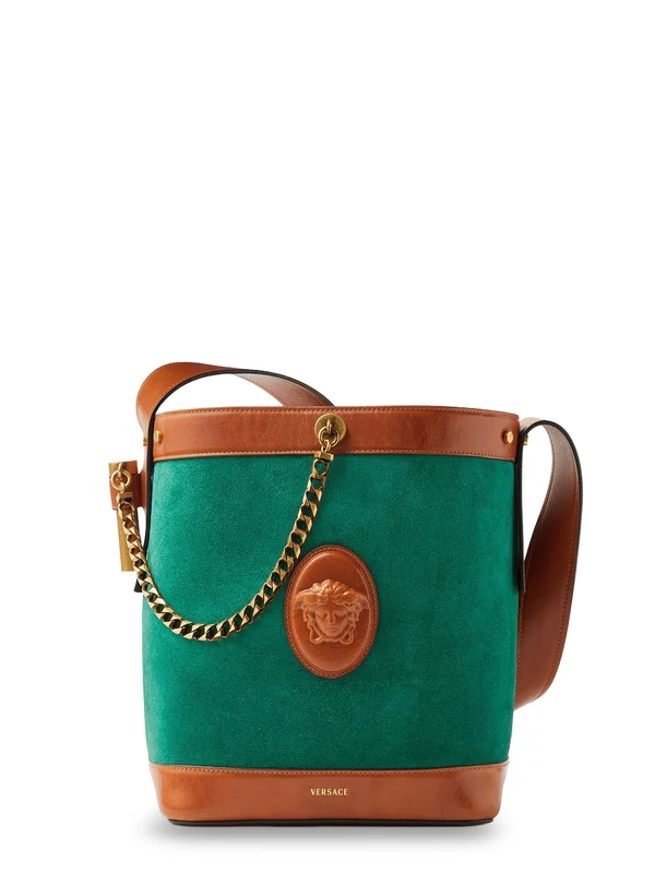 Versace Green Crossbody & Shoulder Bags