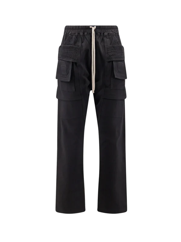 Rick Owens Drkshdw Black Casual Pants