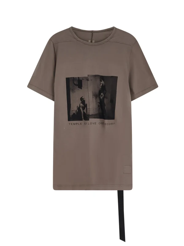 Rick Owens Drkshdw Brown Half Sleeve