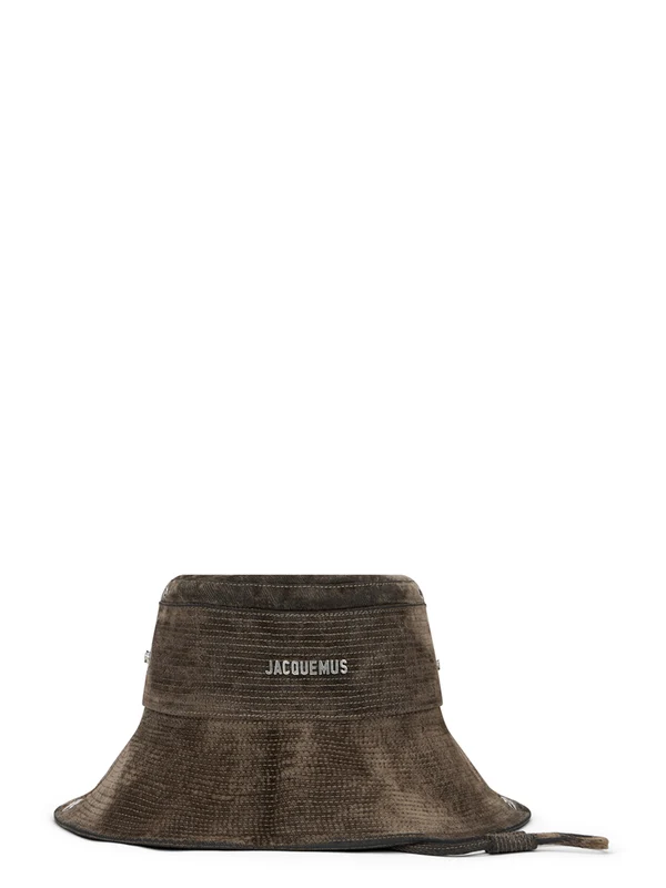 Jacquemus Brown Bucket Hats