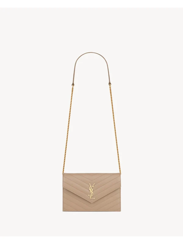 Saint Laurent Beige Crossbody & Shoulder Bags