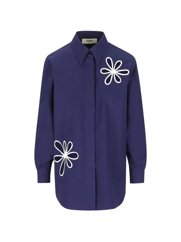 Fendi Navy Shirts & Blouses