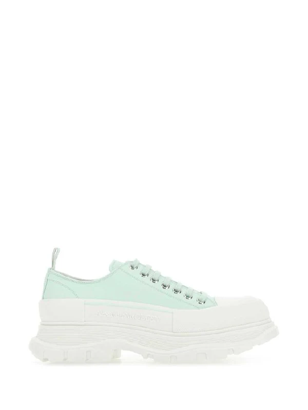 Calfskin Tread Slick Sneakers